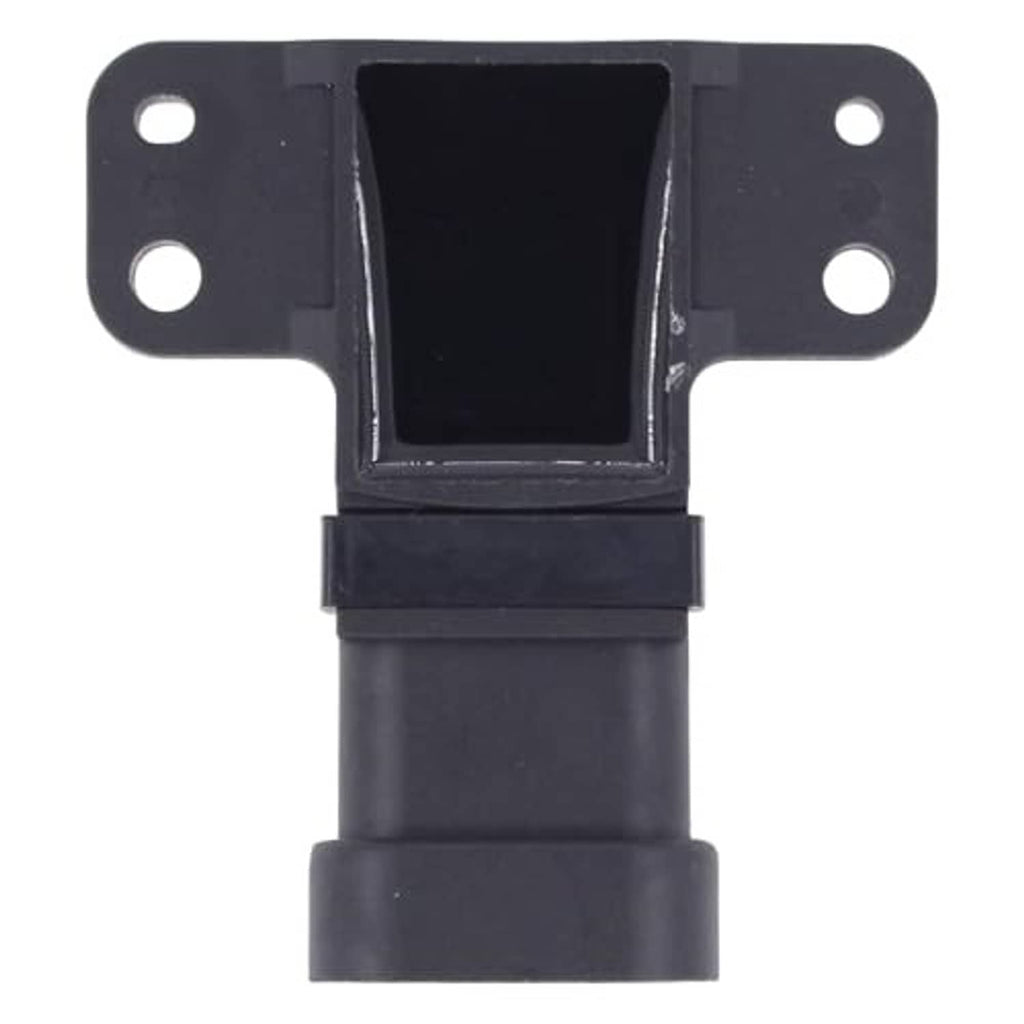 Engine position sensor with black plastic housing and dual mounting holes