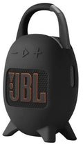 Black silicone carrying case with handle and JBL logo for Clip 5 speaker