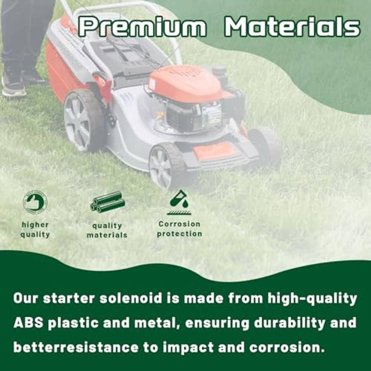 Ignition module switch with key promotional graphic reading Premium Materials with ABS plastic and metal