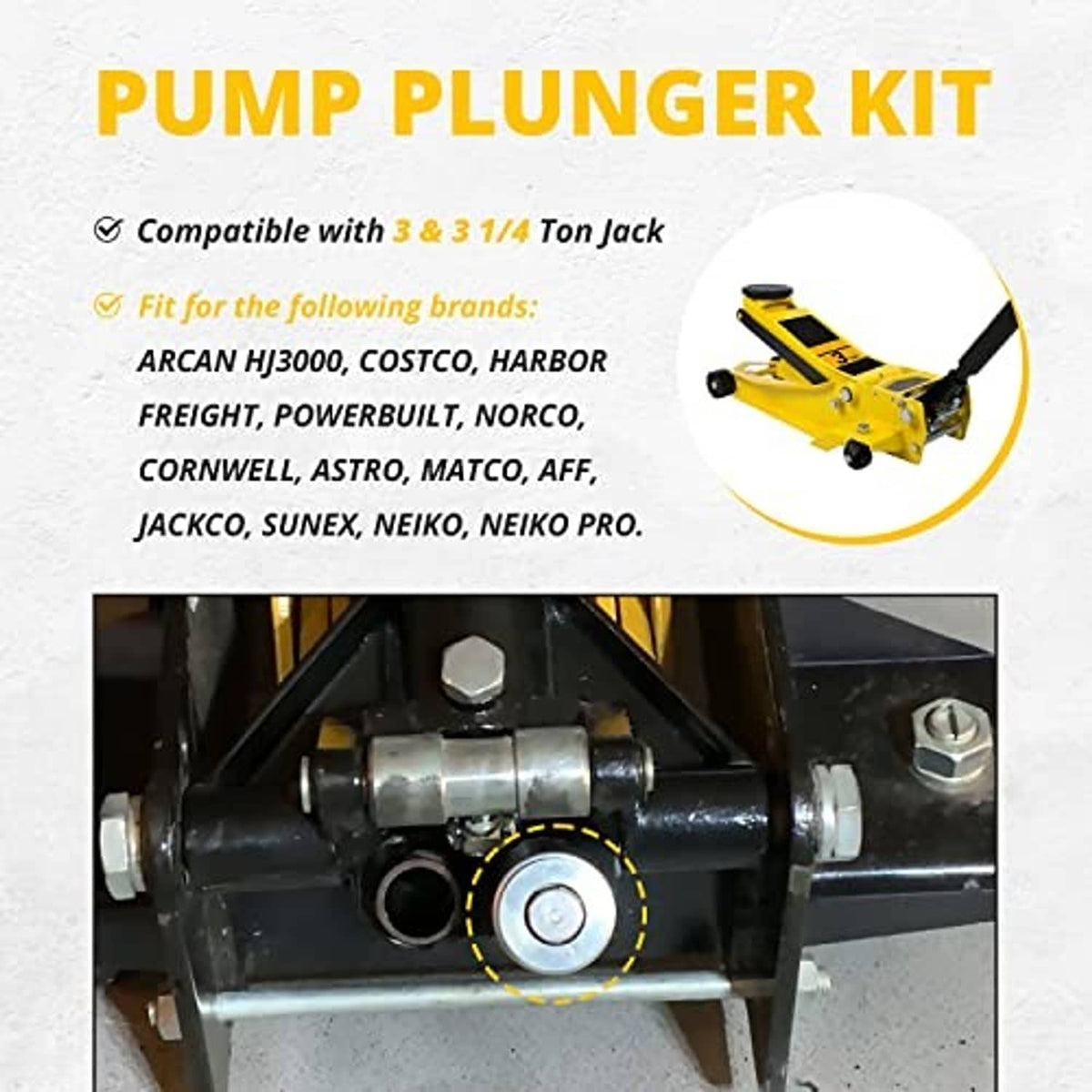 Pump plunger area inside low-side pump showing installed plunger and spring components