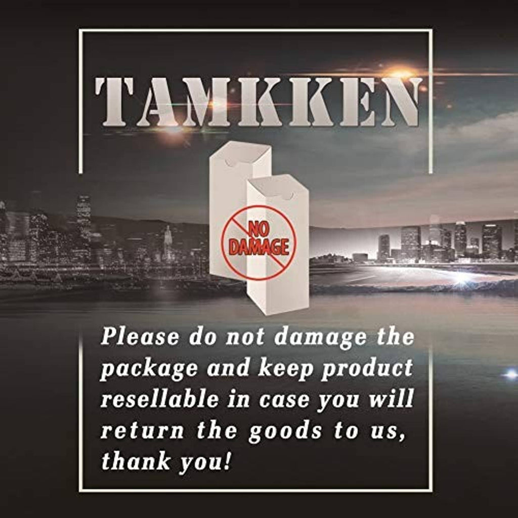Shipping caution graphic showing box icon with red 'NO DAMAGE' badge and message text