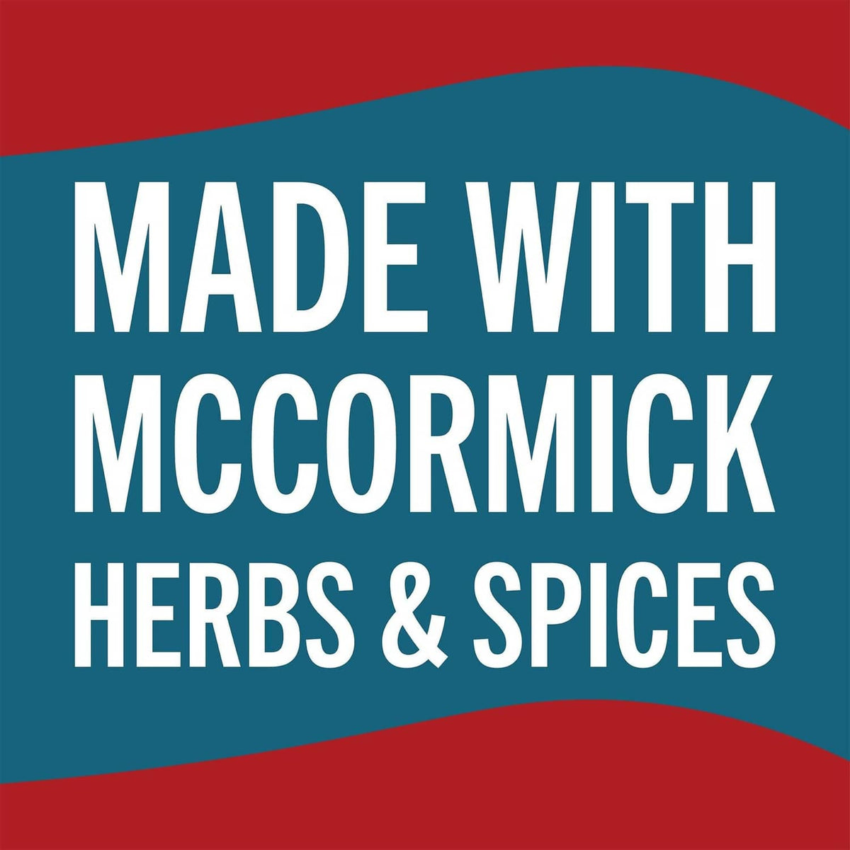 McCormick Italian Mushroom spaghetti sauce mix, made with McCormick herbs & spices