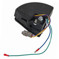 Golf cart wiper switch replacement with black housing and multicolor wire leads