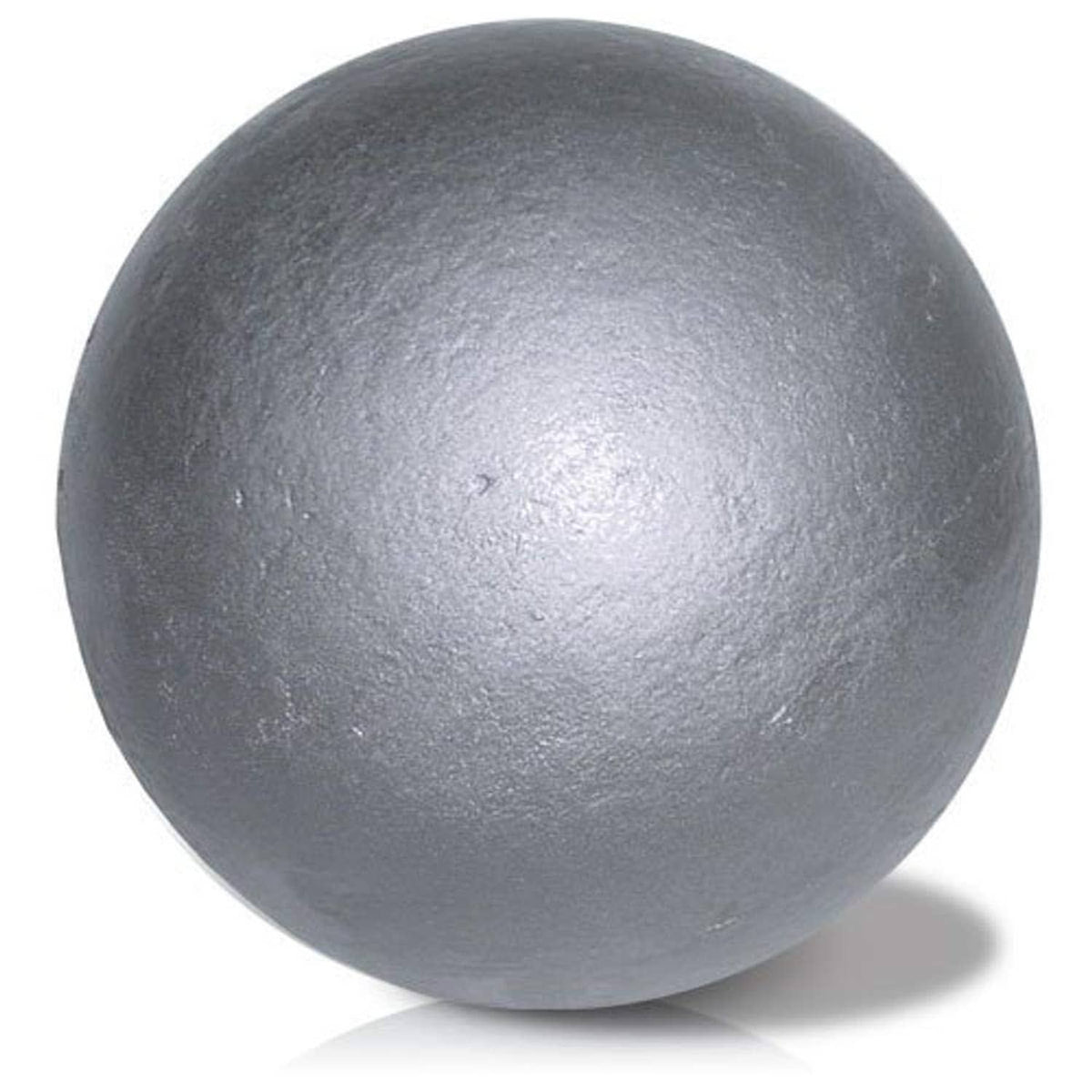 6 lb iron shot put ball, dark gray