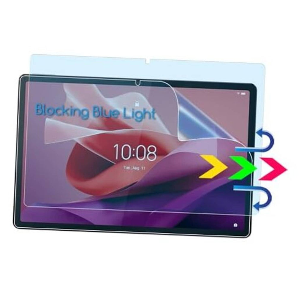 2-pack anti blue light screen protector film for 12.7-inch tablet, clear cover