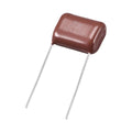 Brown CBB21 metallized film capacitor, 630V 0.22uF, radial leads