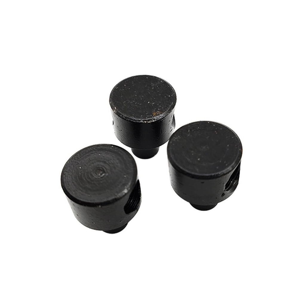 Set of black rubber shifter linkage bushings