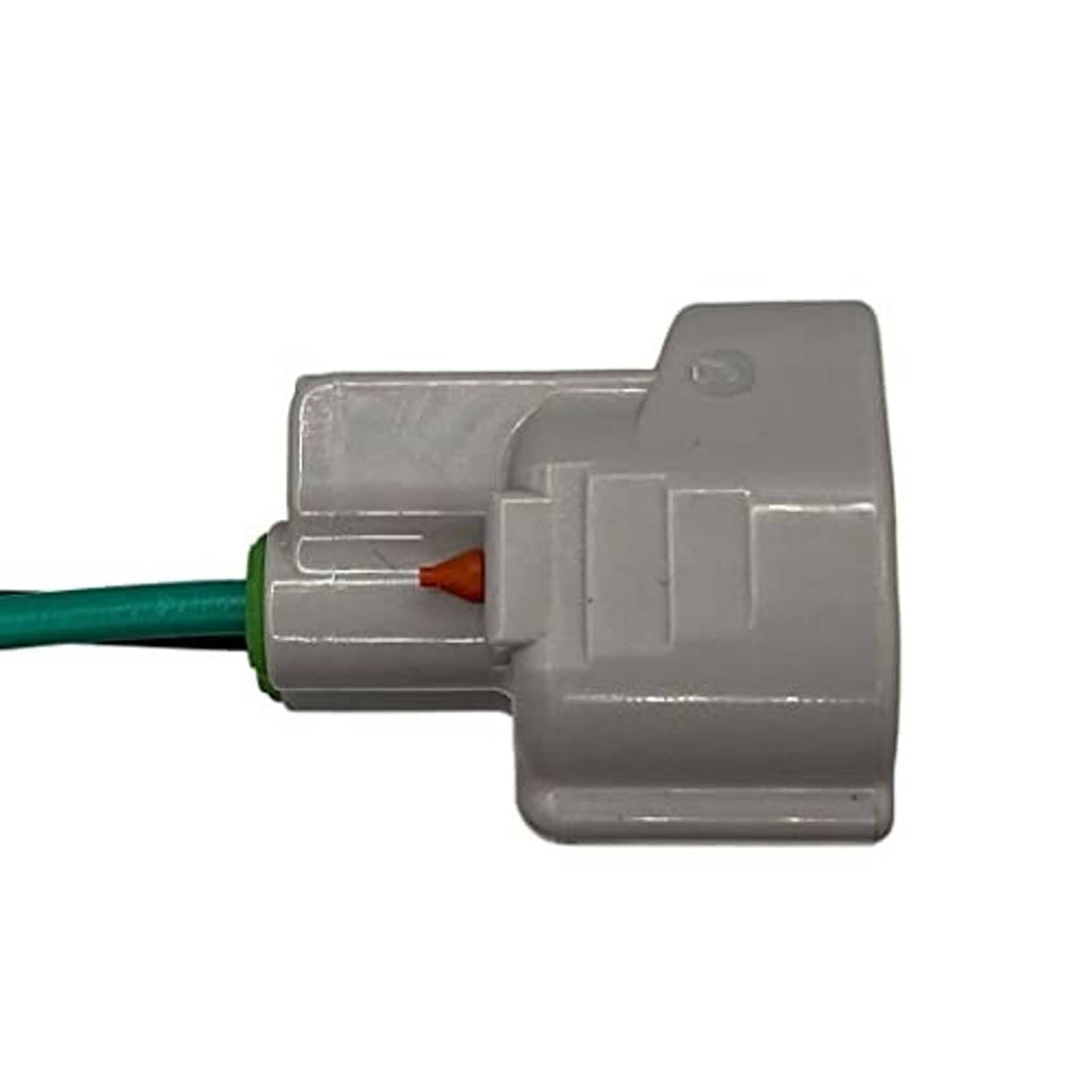Vehicle speed sensor connector wiring harness, gray side plug with orange terminal, green wire