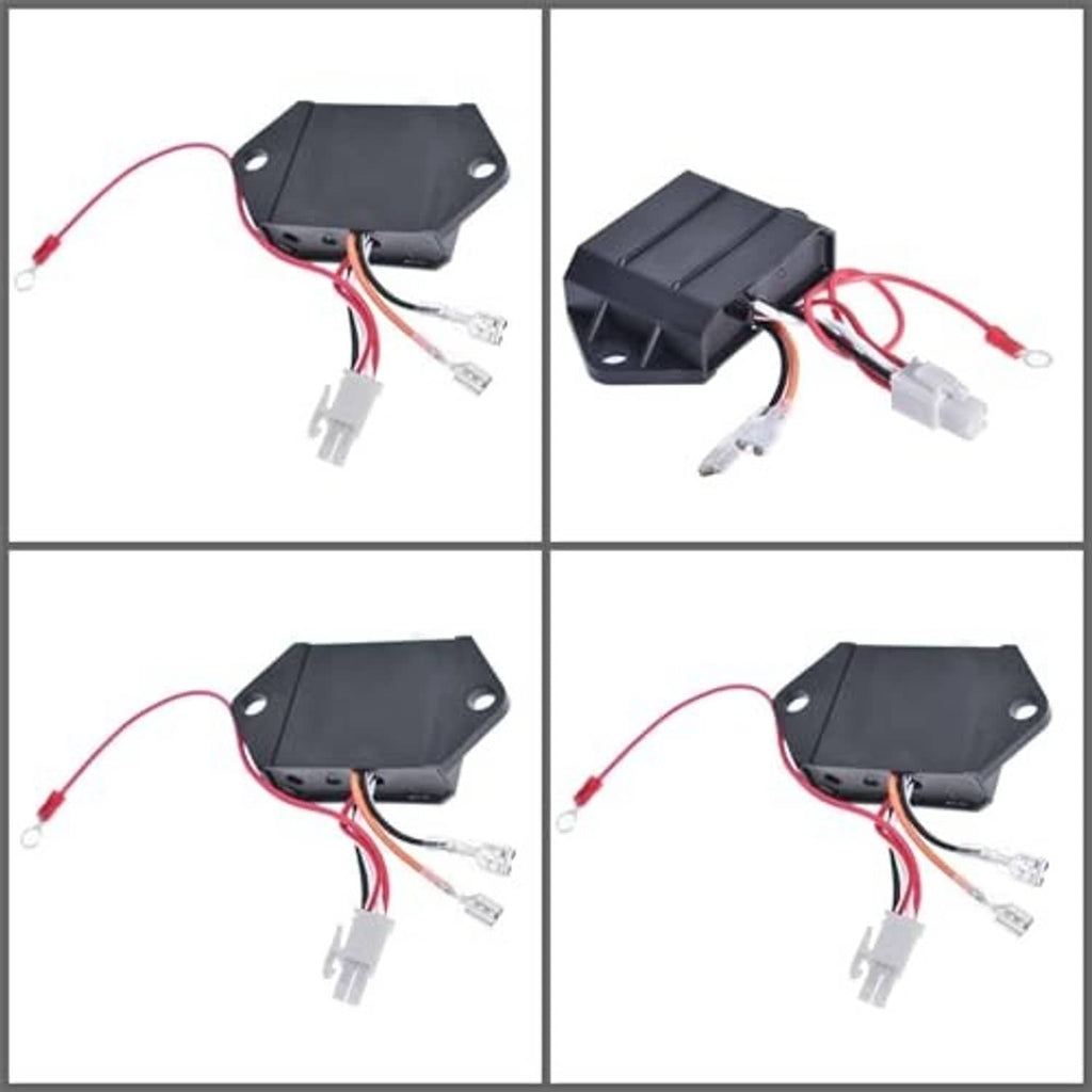 CDI ignitor module bundle showing black unit with red/black leads and white connectors
