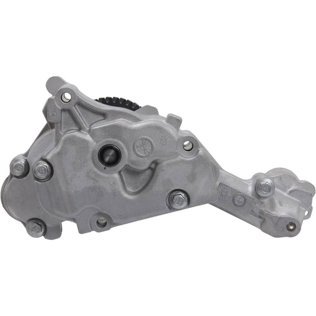 Oil pump housing with integrated gears and mounting bolts
