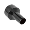 Metal vacuum hose reducer adapter with wide-to-narrow cylindrical ends