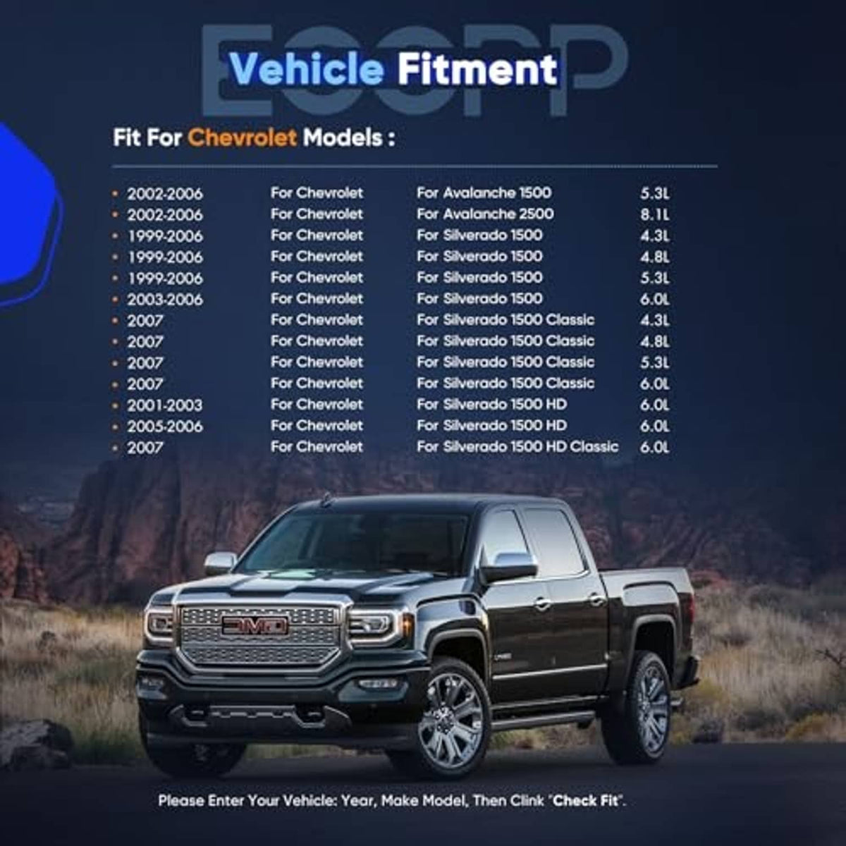 Vehicle exterior with both side mirrors visible for driver-side replacement fit