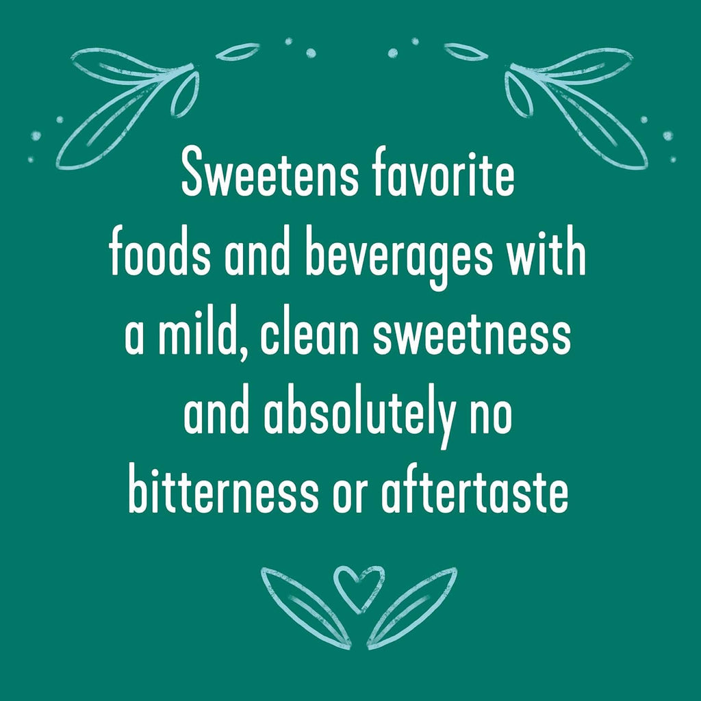 Sweetens favorite foods and beverages with mild, clean sweetness