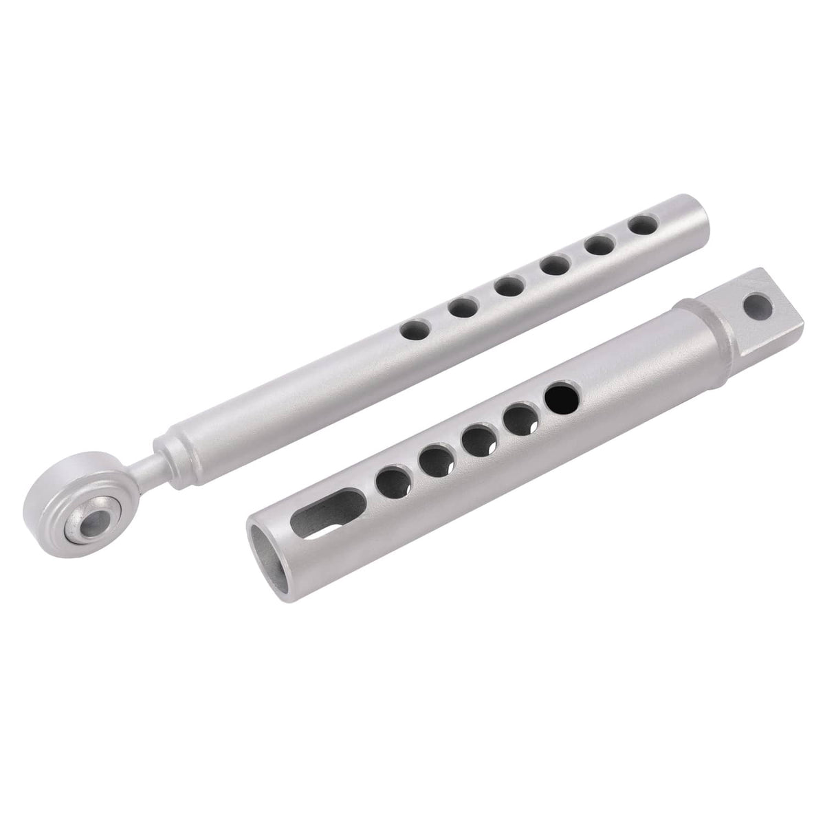 3-point lift stabilizer link assembly, perforated arms with bracket end plates
