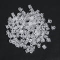 Clear mini claw hair clips, 100-piece pack of small transparent clips