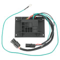 RV step control module brain with black wire harness and multi-pin connectors