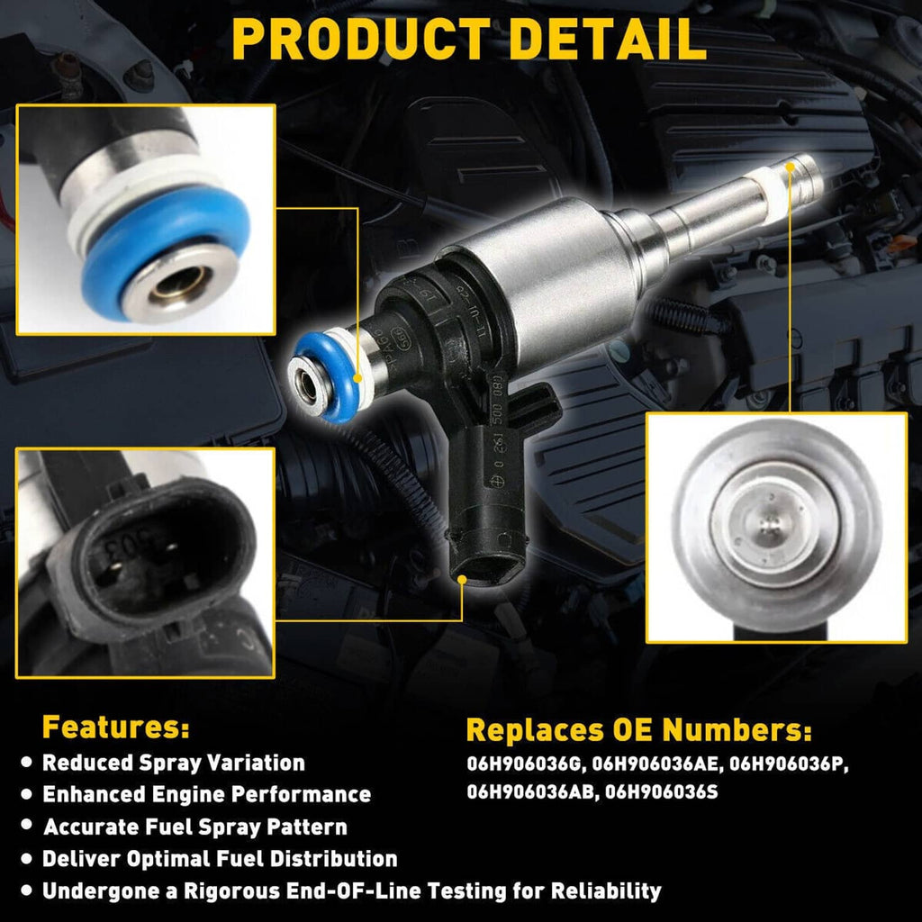 Fuel injector with blue-ring seal, showing detailed nozzle and electrical plug