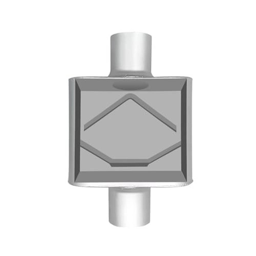 Silver muffler end cap with internal reinforced air outlet structure