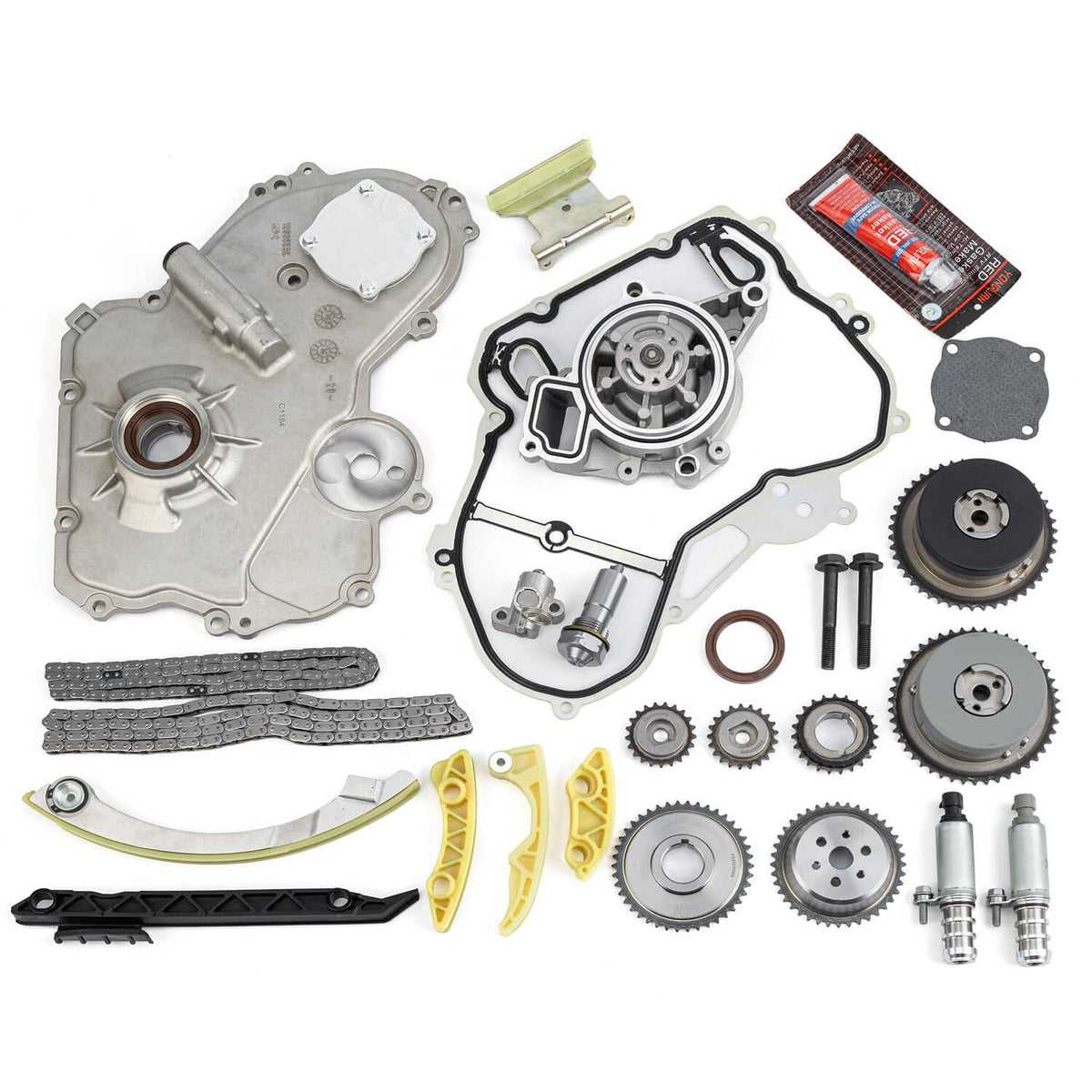 RivetOak For GM Terrain Chevy Equinox 2.0L 2.4L Ecotec Timing Chain Kit with Water Pump