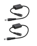 DC buck converter cable with 5.5mm x 2.1mm plug and barrel DC connector