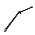 Rear prop driveshaft with black steel shaft and slip-joint end yoke