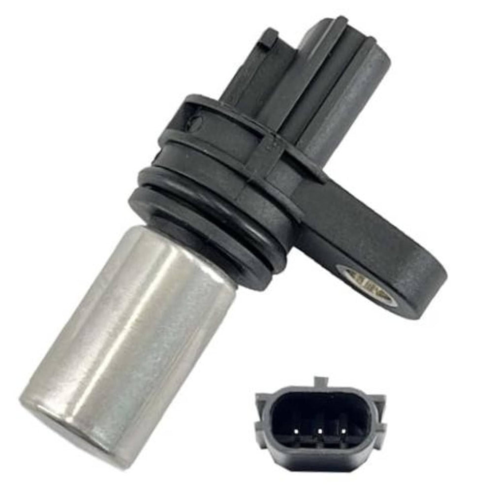 Crankshaft position sensor set with connector plug and silver metal housing