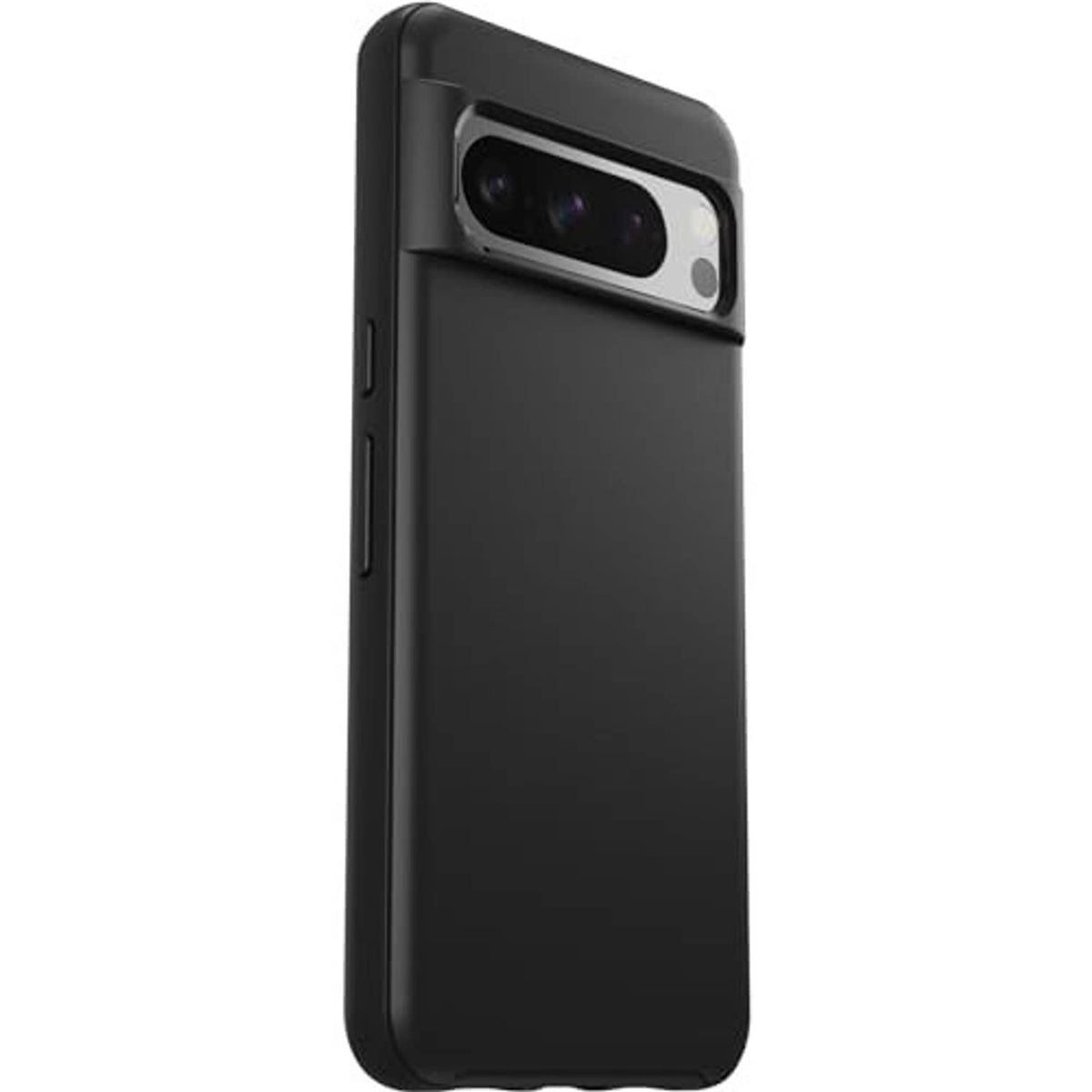 Black Pixel 8 Pro case side profile with button openings and raised camera cover