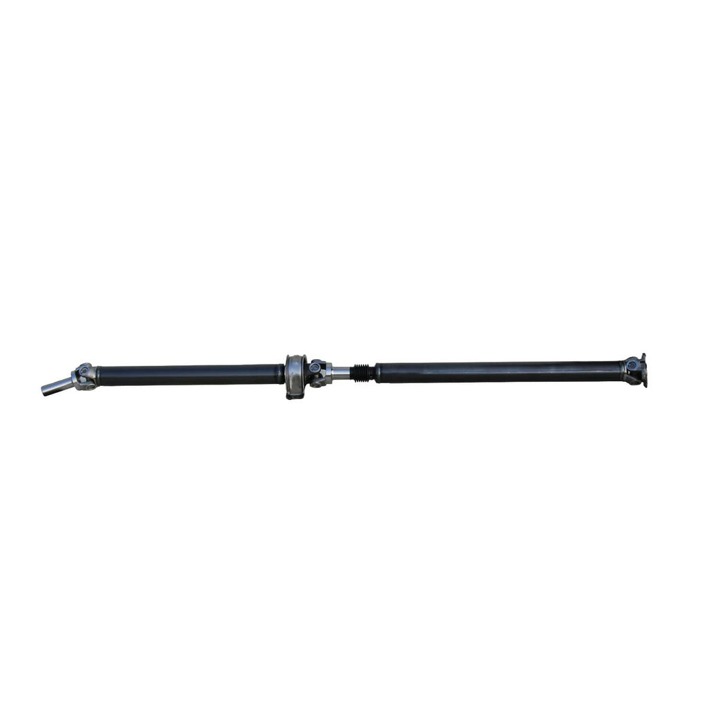 Long rear drive shaft assembly with dark tube and metal yoke joints on each end