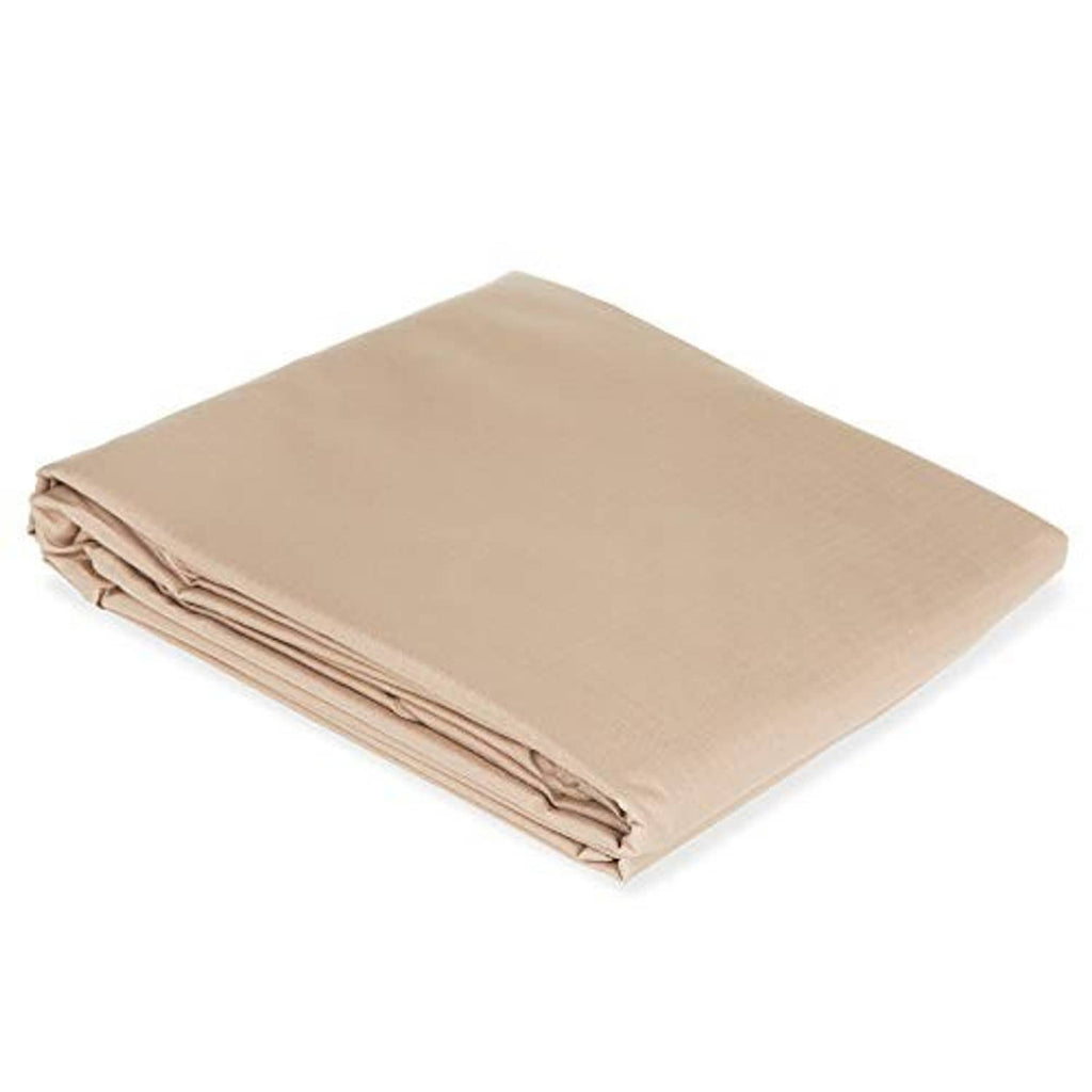 Beige canopy top cover fabric folded