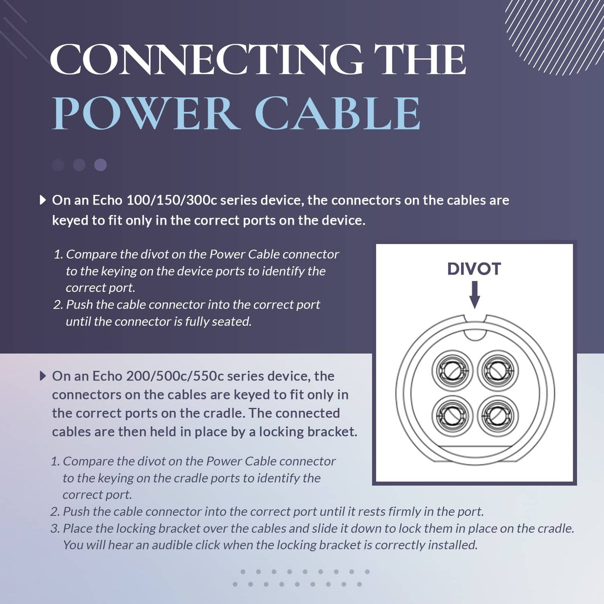 Black power cable with multiple connectors and keyed 4-pin plug for secure fit.