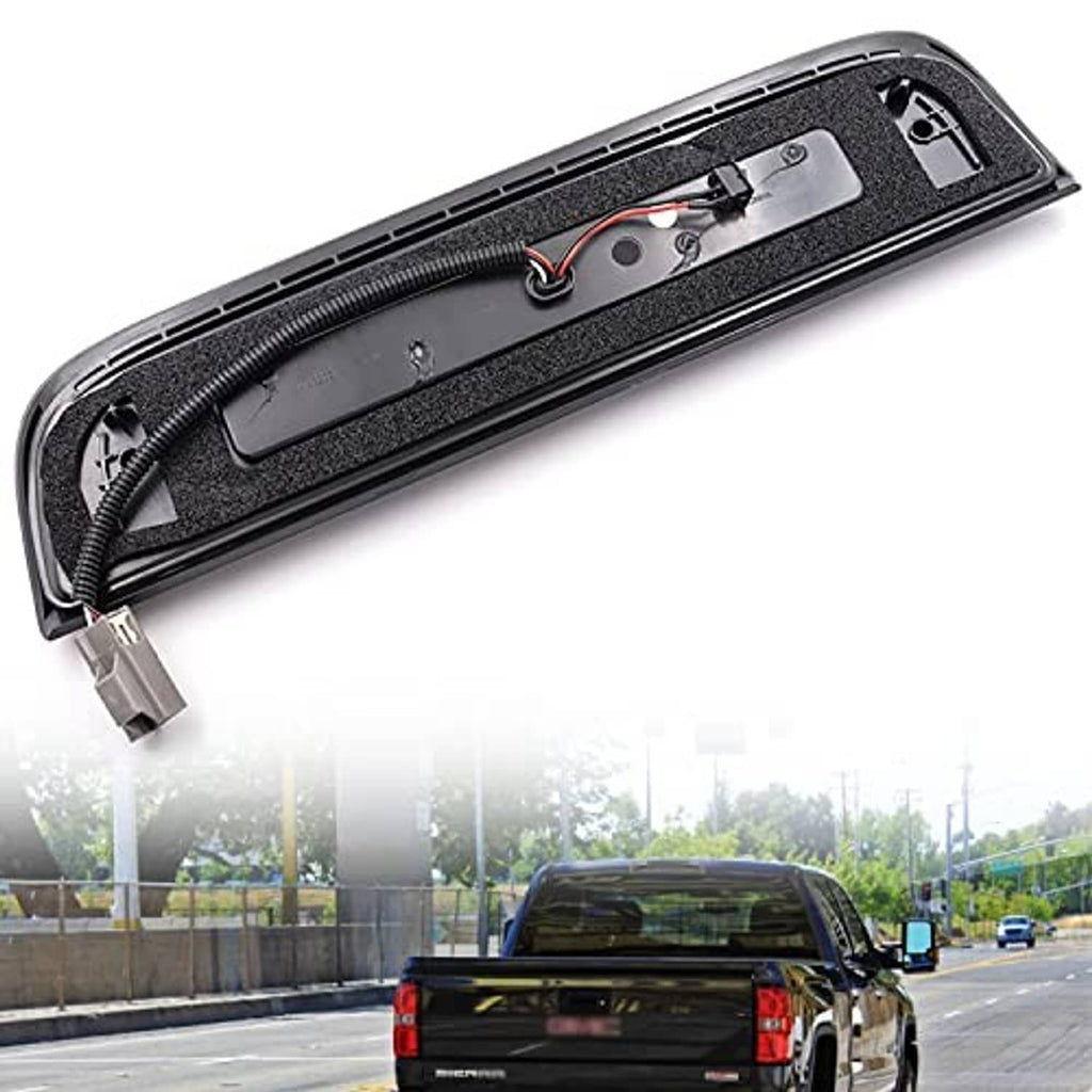 LED third brake light replacement underside with wiring and mounting hardware