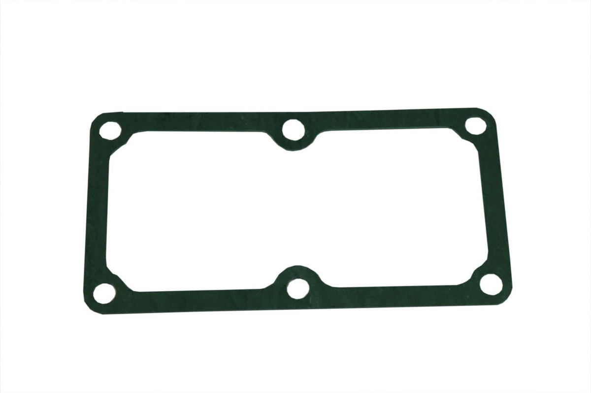 Stainless steel intake manifold gasket/plate with rectangular opening and bolt holes