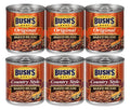 Baked beans can multipack with Bush’s Best Original branding