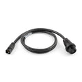 Black adapter cable with multi-pin connectors on both ends.