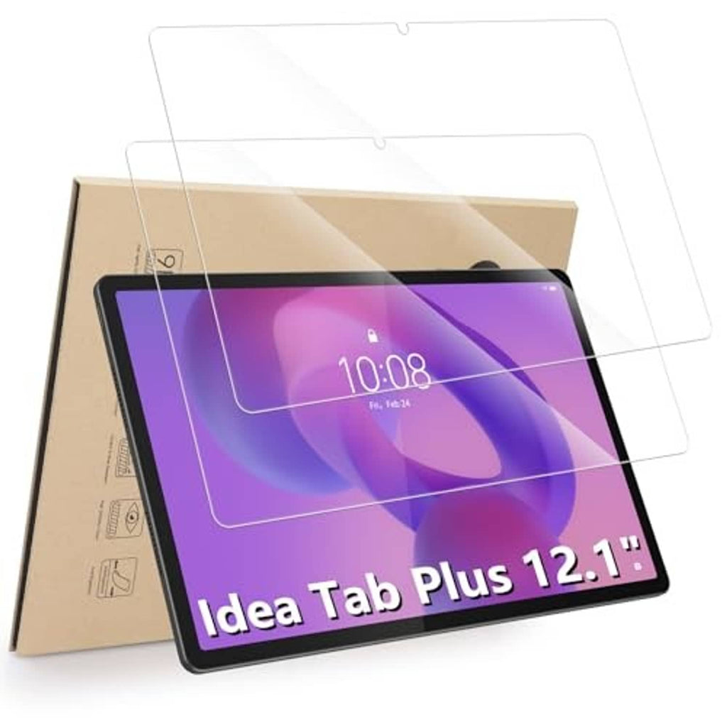 2-pack clear screen protectors with cutouts for 12.1-inch tablet