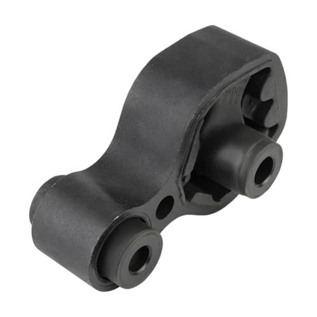 Rear torque strut engine mount bushing, dark gray/black, three-quarter view