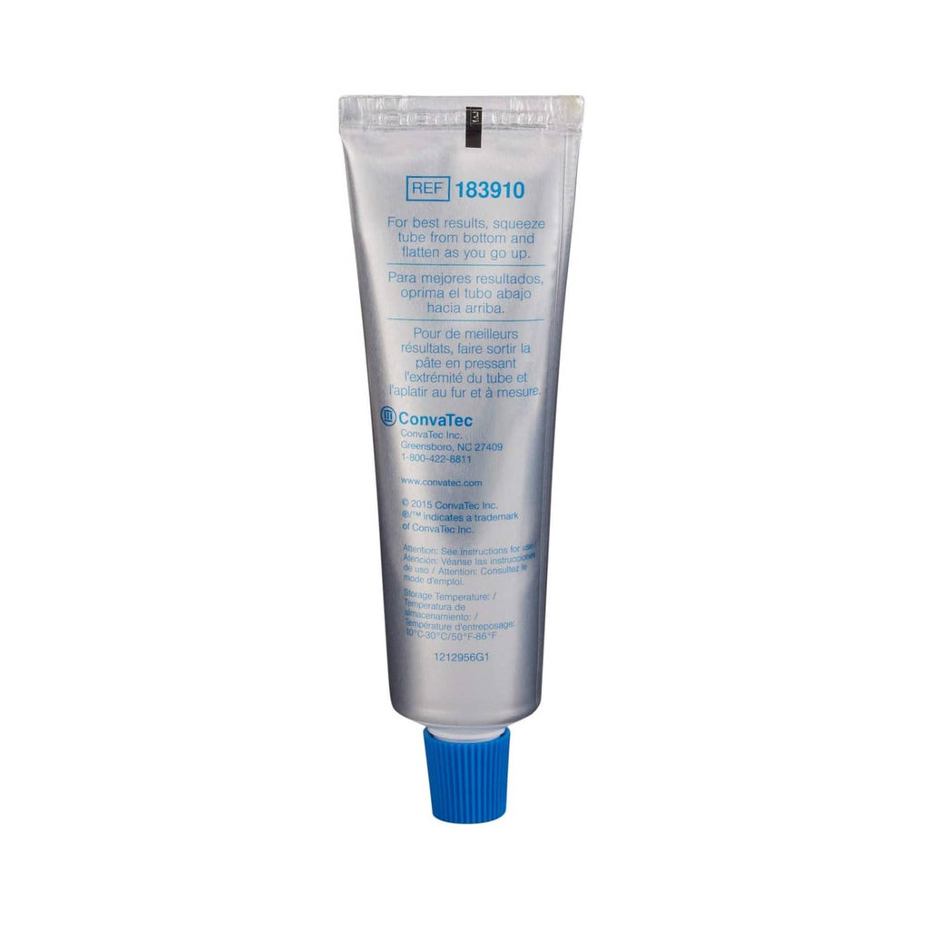 Protective skin barrier paste tube, 2 oz, printed instructions text