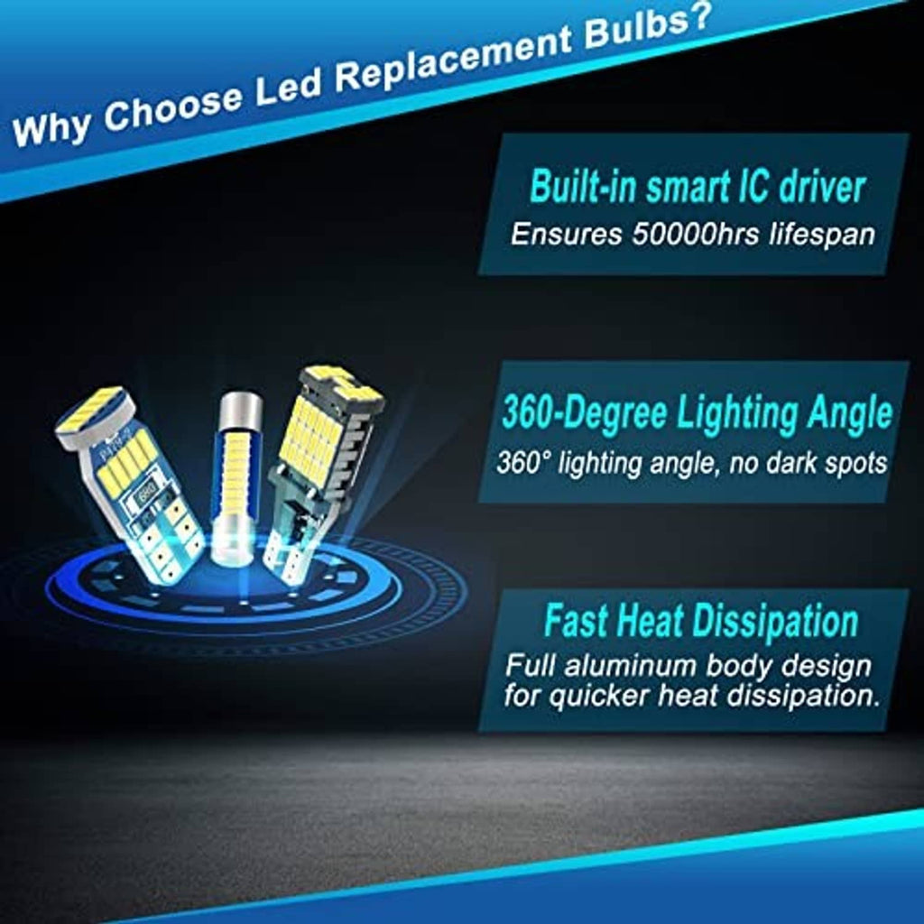 LED replacement bulbs with smart driver and wide lighting angle graphic