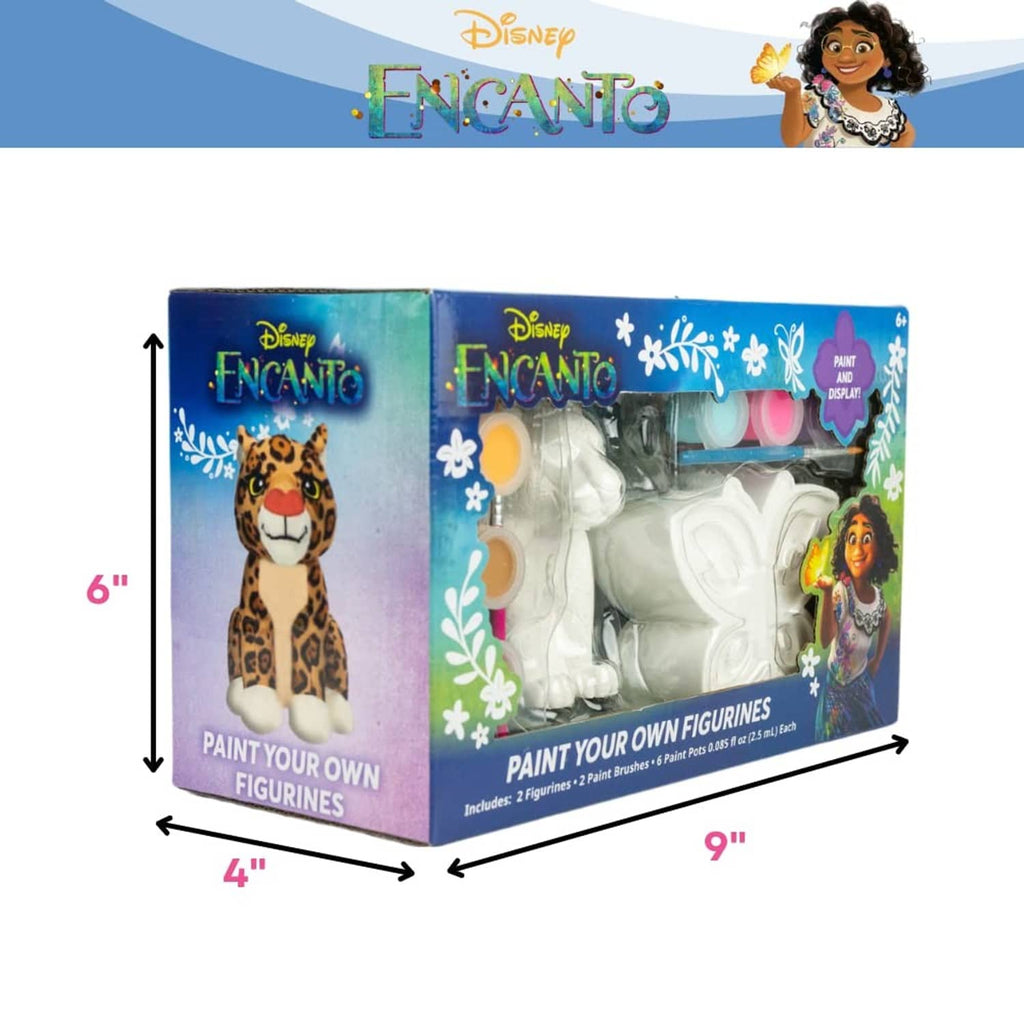 Paint-your-own figurines kit box showing cat and butterfly molds and included accessories