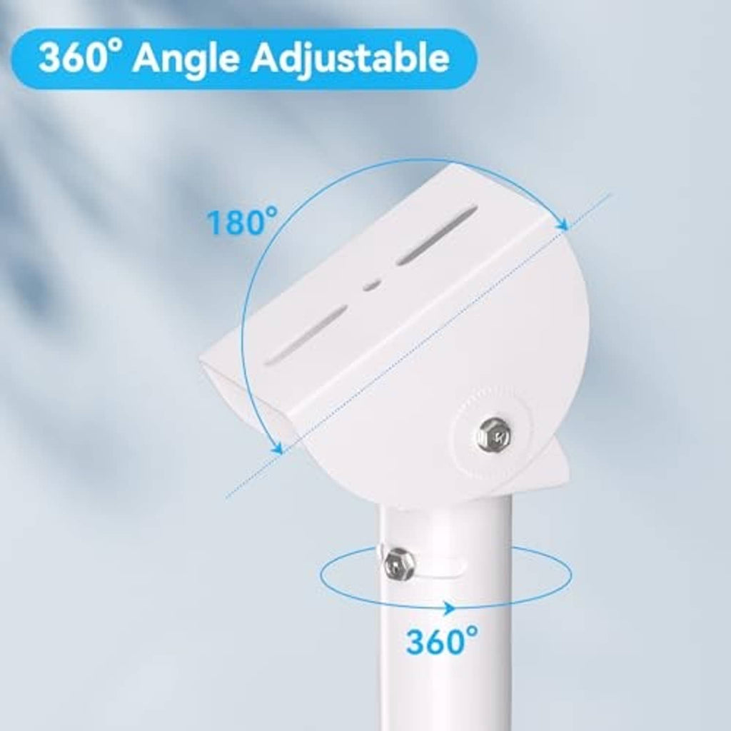 Adjustable-angle solar panel wall mount bracket with tilting top plate and pivot base