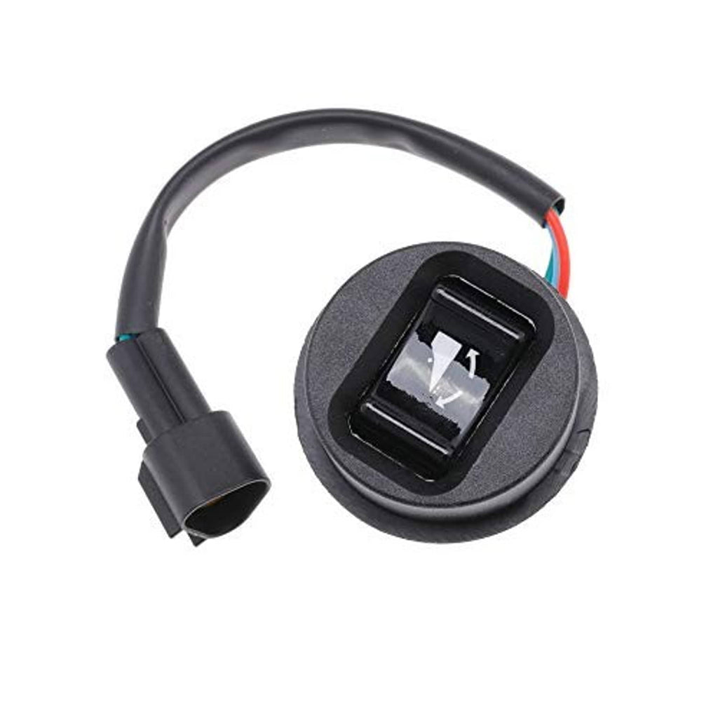 Black trim and tilt switch assembly with multi-wire lead (red, blue, green)