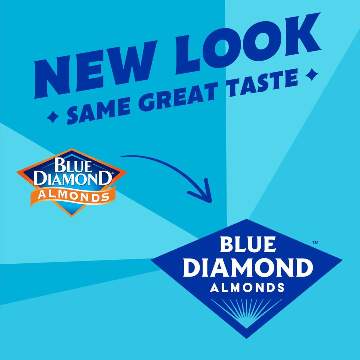 Blue Diamond almonds branding graphic for wasabi & soy sauce flavored almond snack nuts