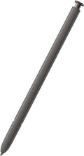 Dark gray capacitive stylus pen with slim body and rounded tip