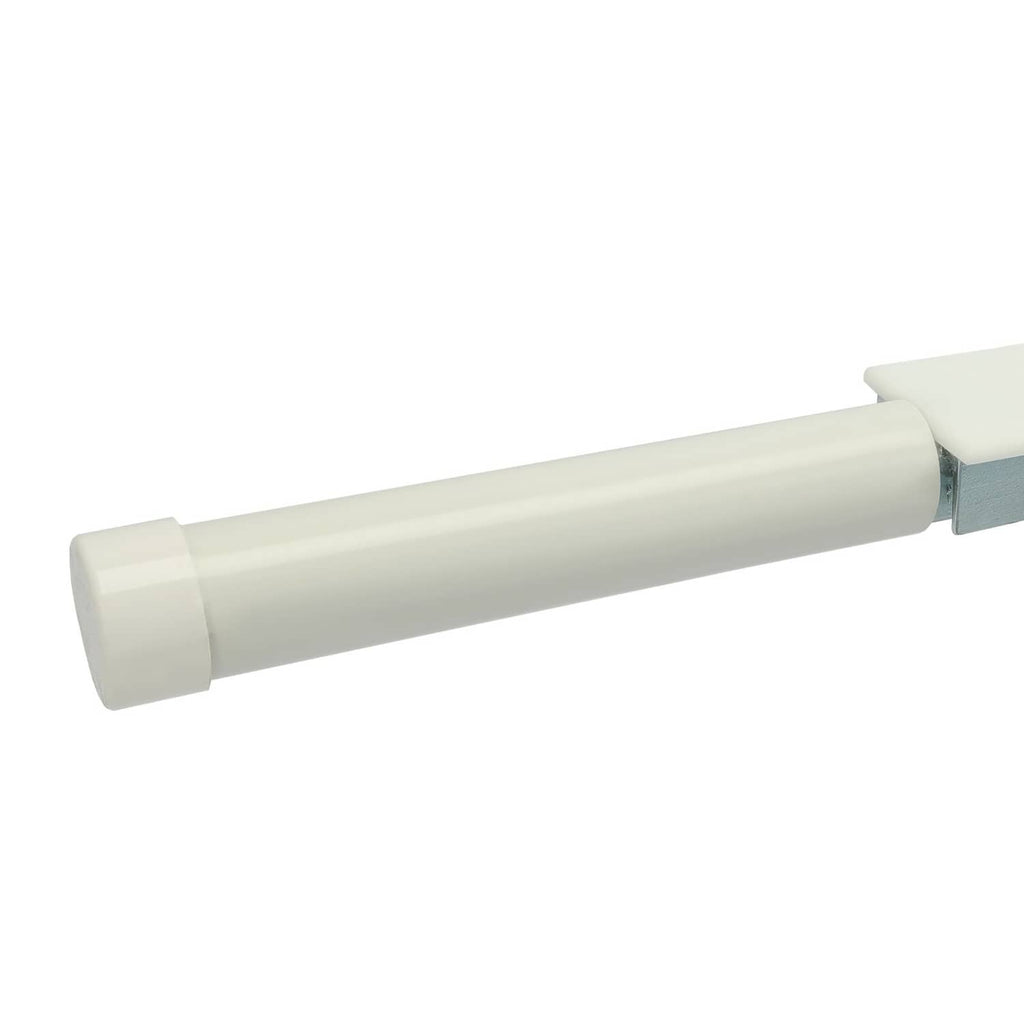 PVC bow rest centering guide tube with end cap