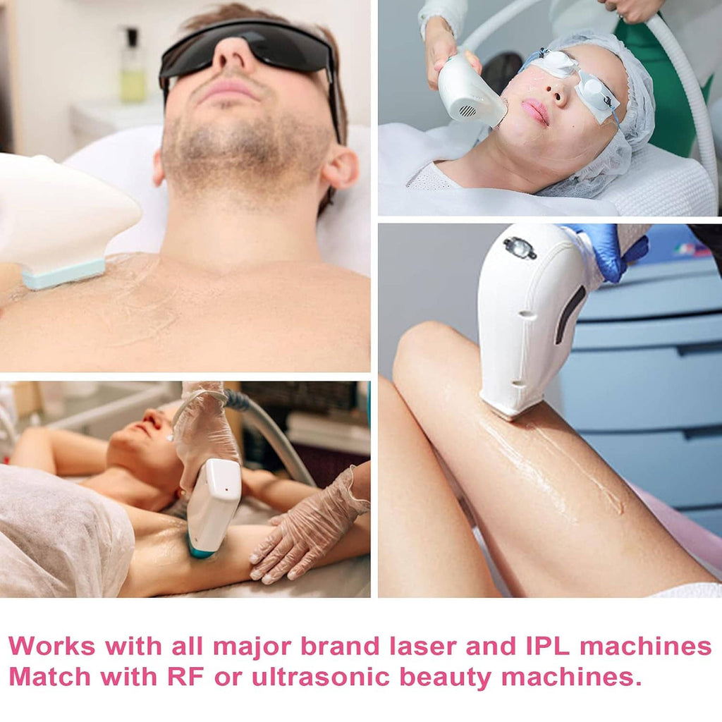 Facial cooling gel squeeze tube for laser and RF facial treatment, tube shown