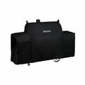 Black grill cover with zip front and protective side panels, UPFETIA logo