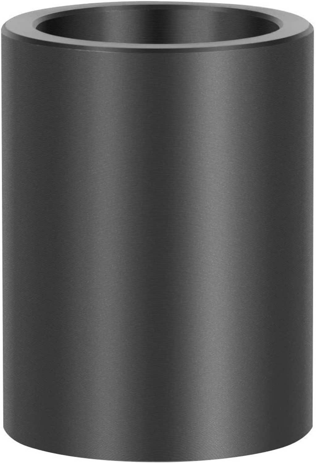 Metal cylindrical bushing sleeve with open center