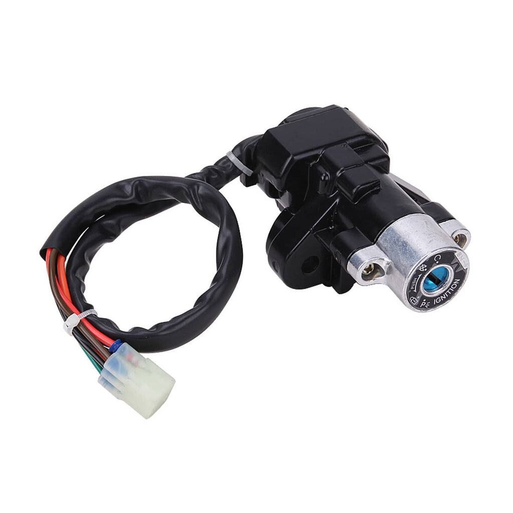 Ignition switch cylinder with wiring harness and connector, no keys attached