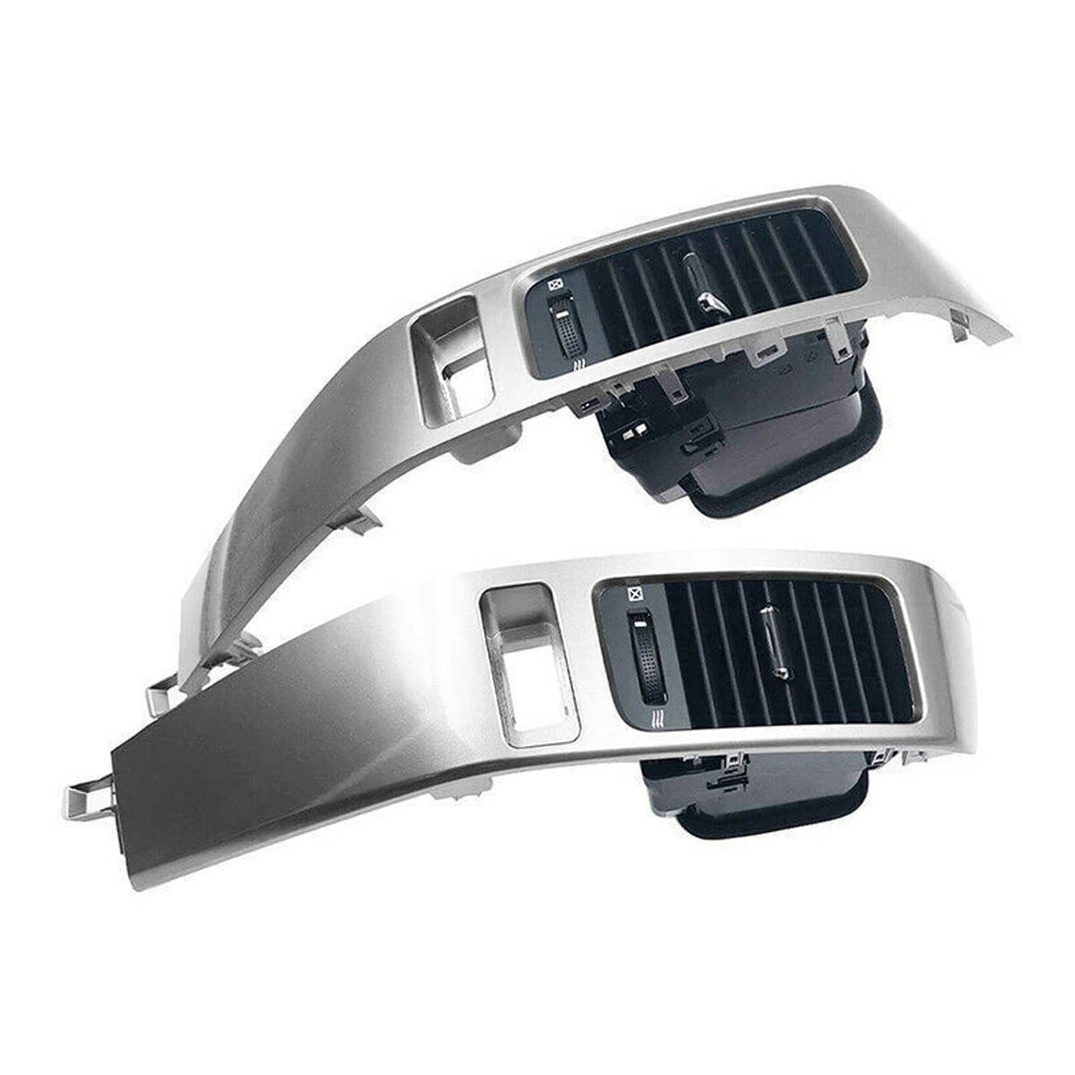 Dashboard air vent panel set with open back showing mounting clips and vent module