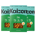 Gluten-free low carb keto ziti pasta box set, green packages with ziti graphics